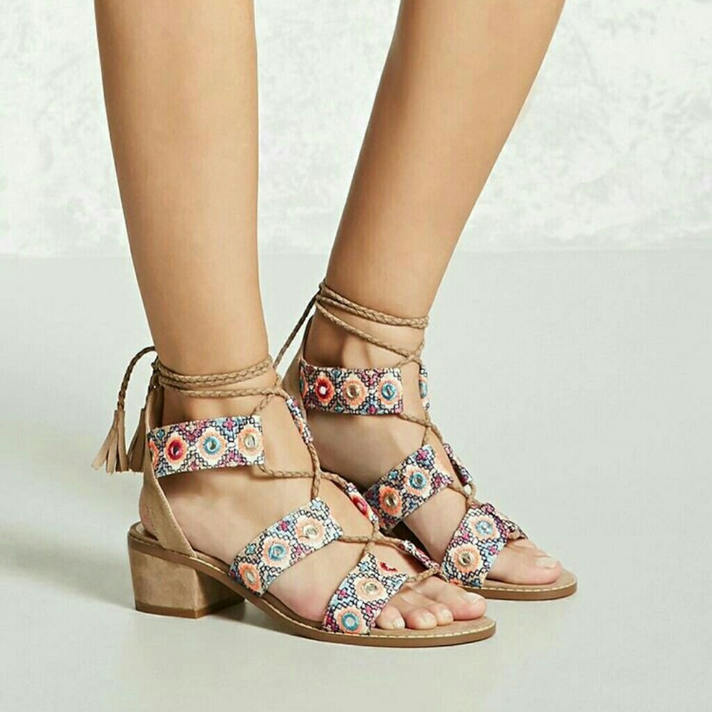 Tribal sandals