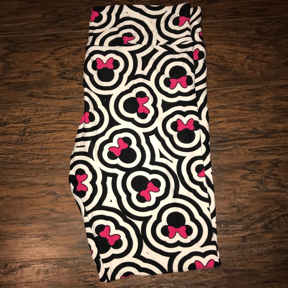 Lularoe Minnie Mouse TC Leggings UNICORN