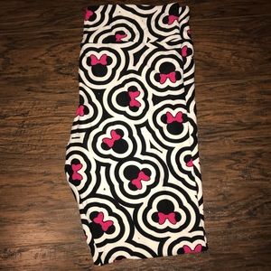 Lularoe Minnie Mouse TC Leggings UNICORN