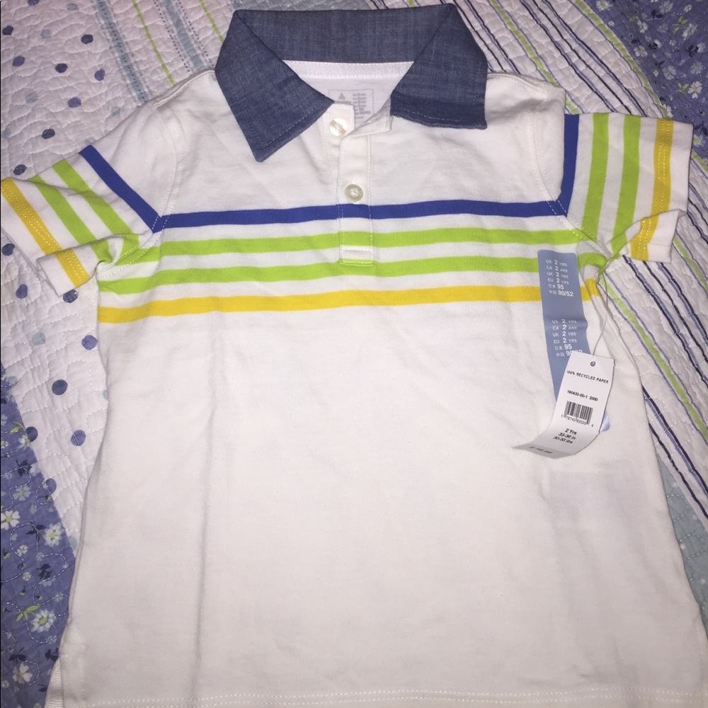 New baby Gap chambray polo