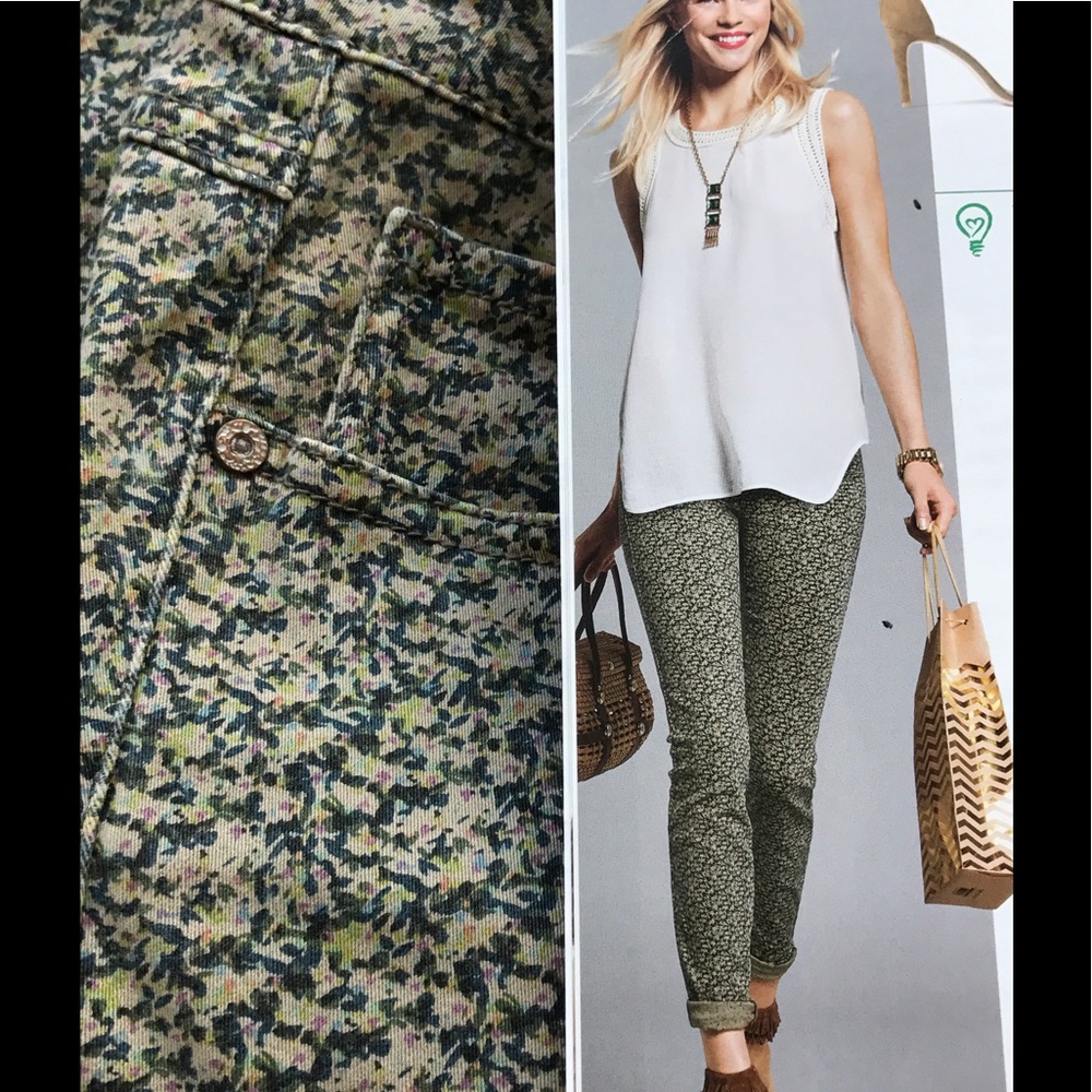 CAbi Ditzy Skinny-size 4 ex condition