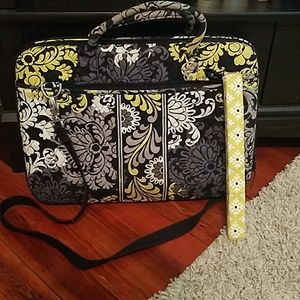 Vera Bradley Padded Hard Shell Laptop Tote