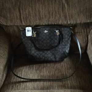 Authentic Coach cross body purse