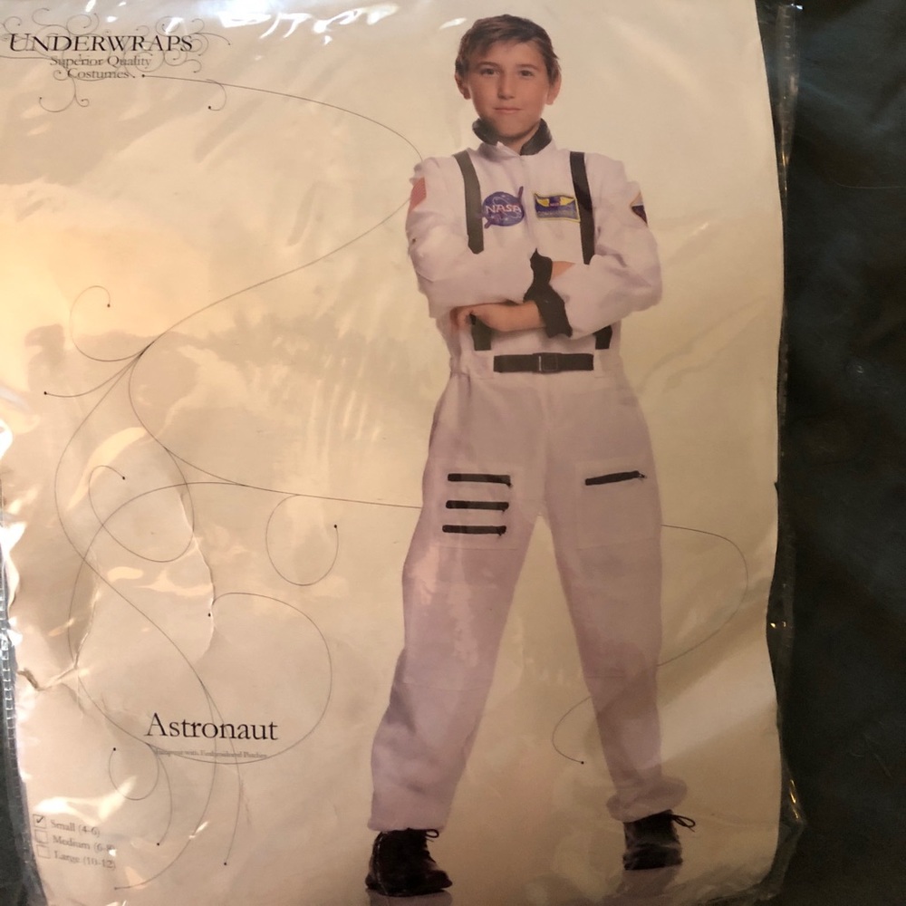 Boys astronaut costume
