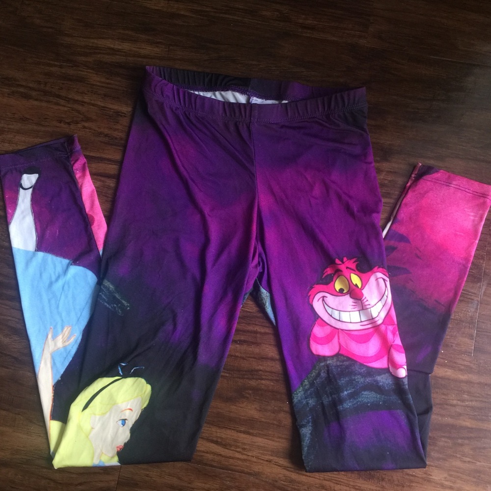 DISNEY Alice in Wonderland Leggings