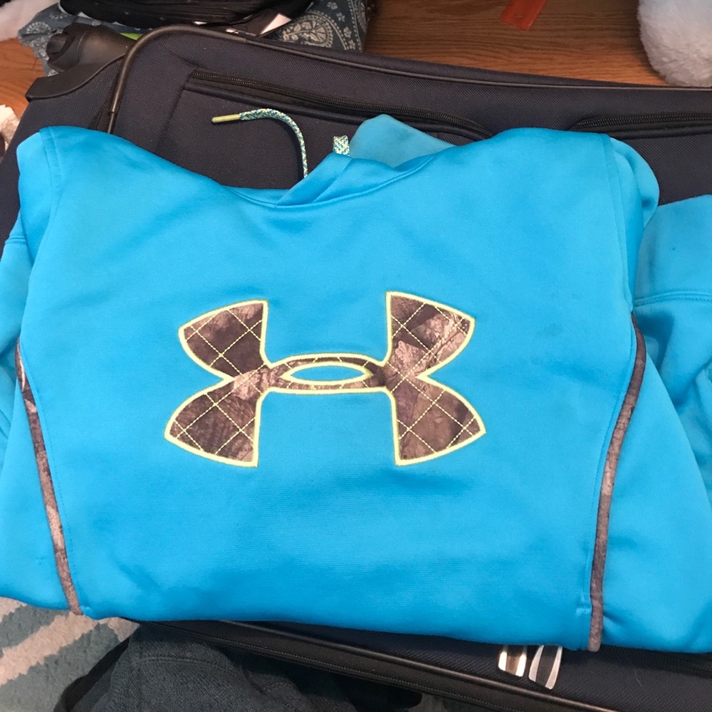 Under Armour hoodie: women's size large