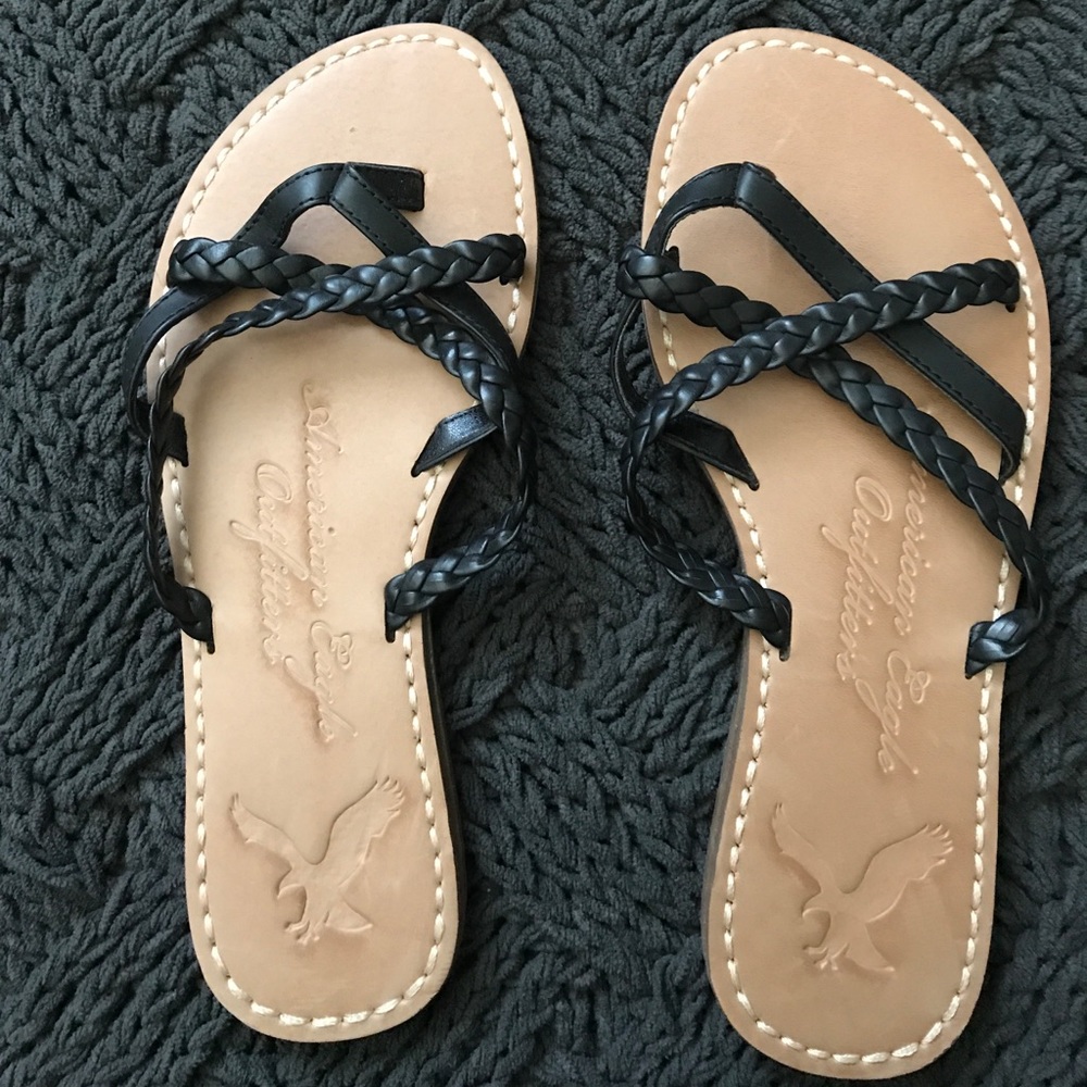 Black sandals