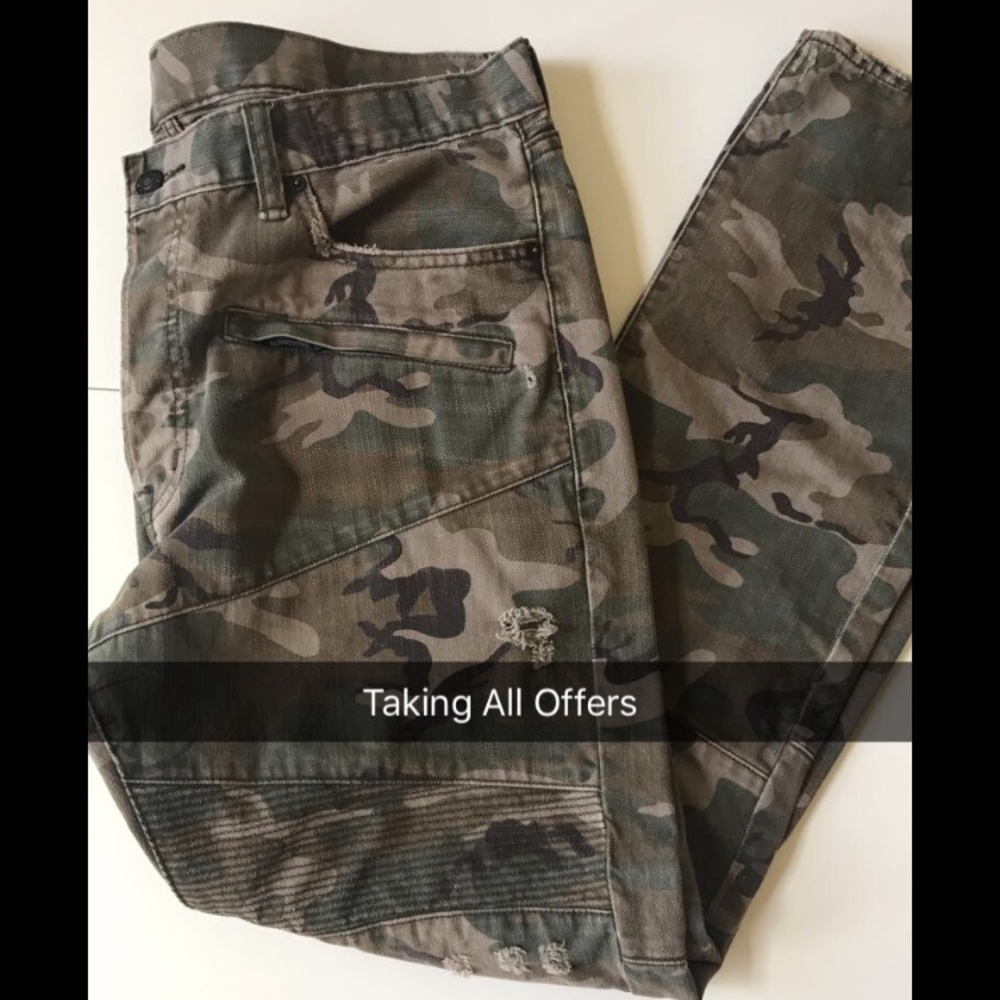 Denim and Supply moto jeans