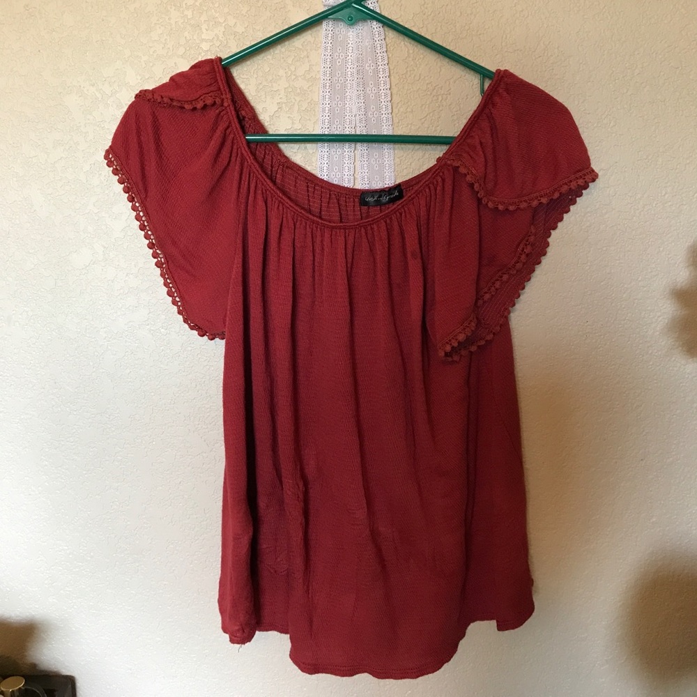 Off the shoulder top