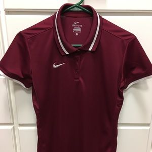 Women's Nike golf collared shirt