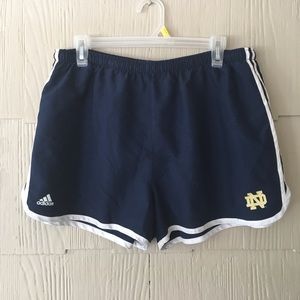 Adidas University of Notre Dame Athletic Shorts