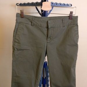 Army Green 3/4 length pants
