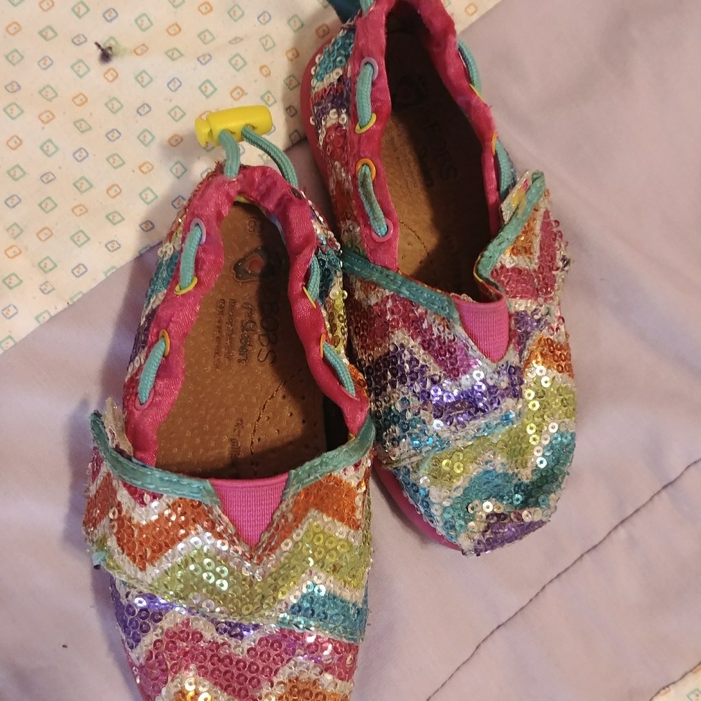 Bobs by skechers sequin shoe