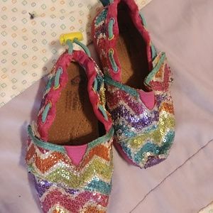 Bobs by skechers sequin shoe