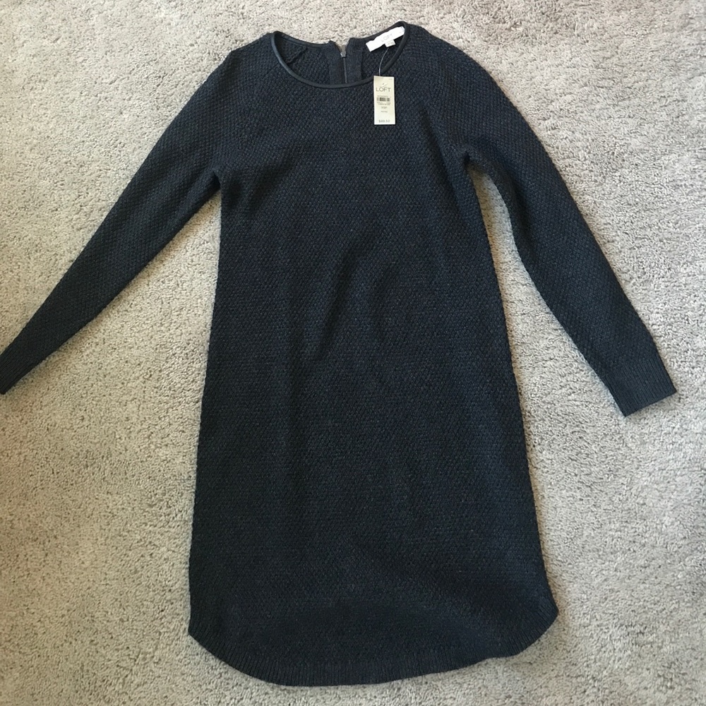 Loft sweater dress NWT