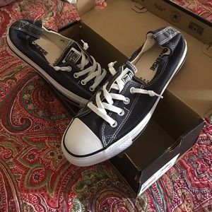 Ladies Shoreline Converse- Navy Blue