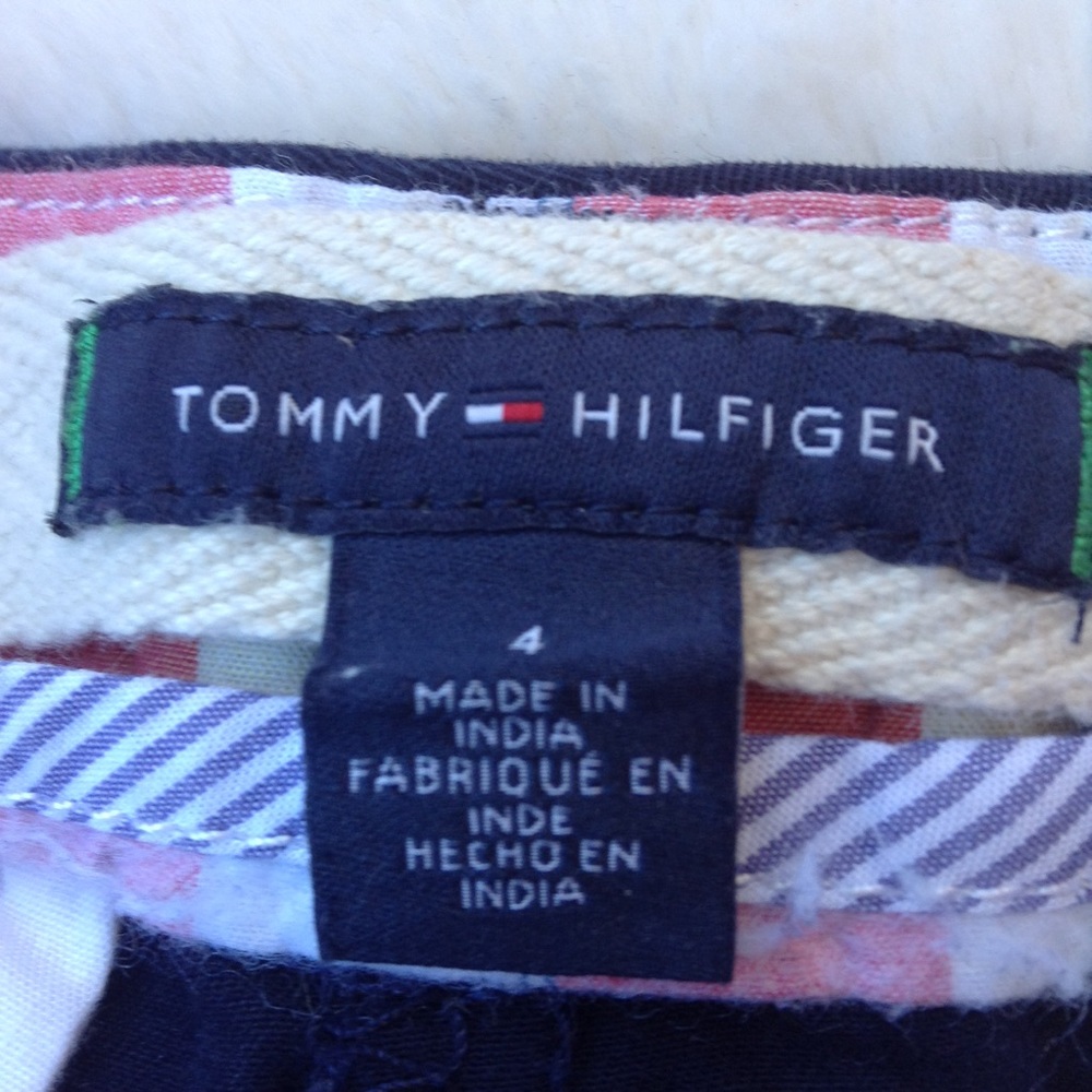 Tommy Hilfiger Navy Blue Shorts - Picture 2 of 3