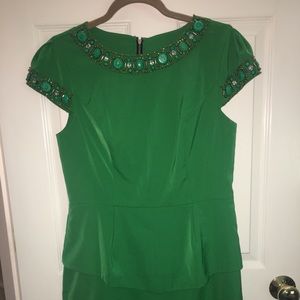 Kensie green dress