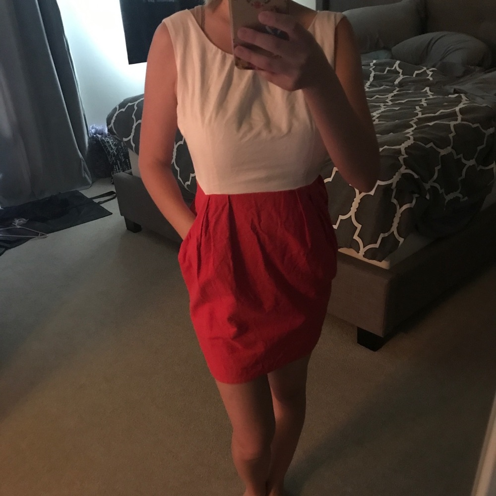 Colorblock Dress w pockets