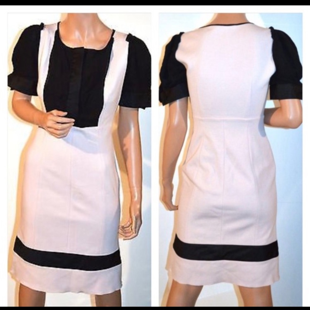 DVF Suzie-Q Wool Blend Dress, Size 10.