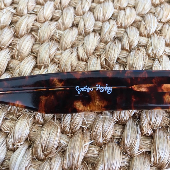 Vintage Cynthia Rowley Vintage Crystal Tortoise Sunglasses