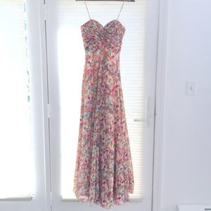 Allure Bridesmaid Floral Gown