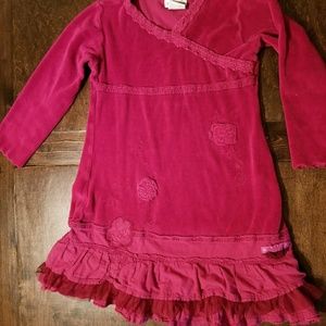 Naartjie Valour cranberry dress