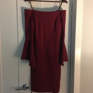 Off the shoulder dress