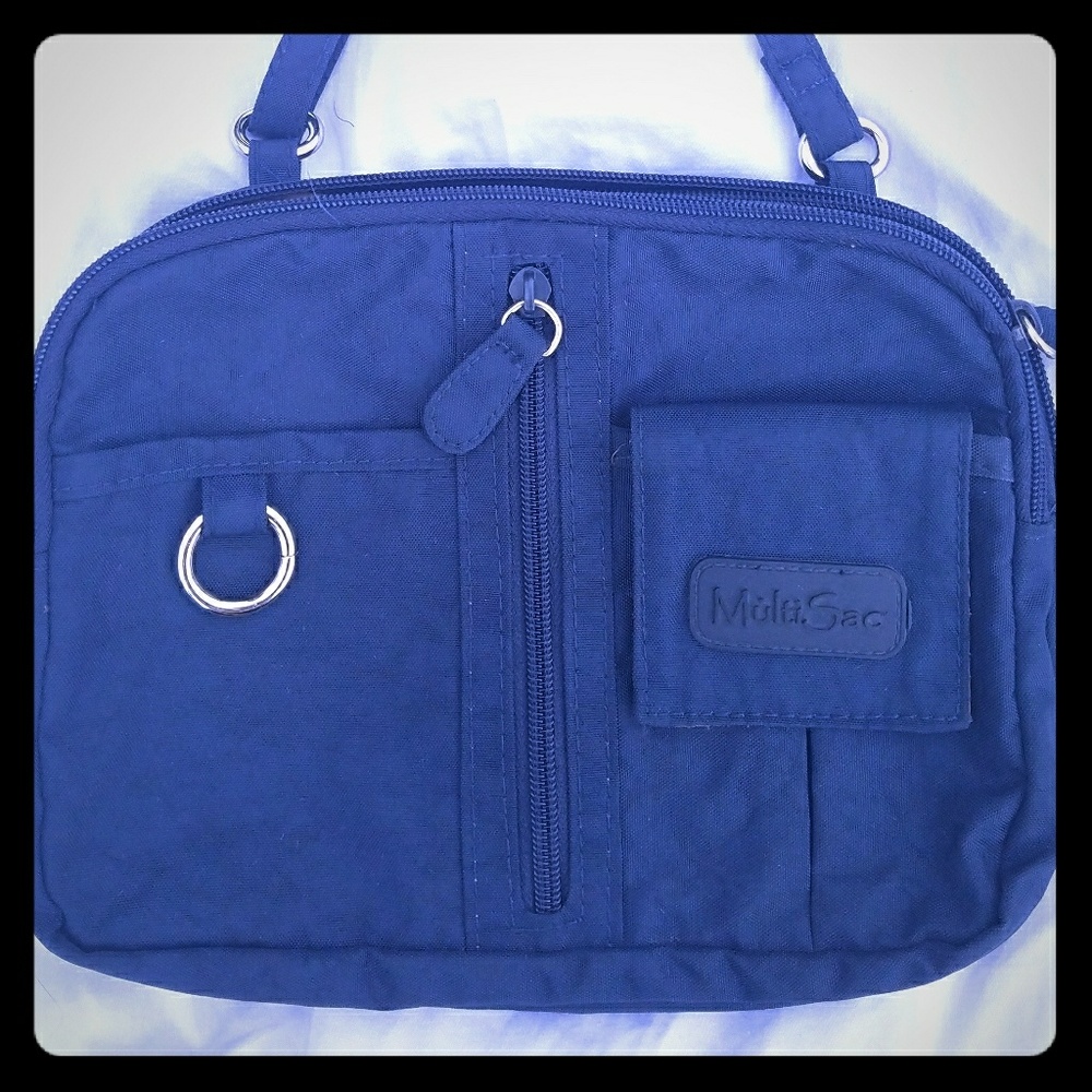 Multisac Blue Over the Shoulder Purse