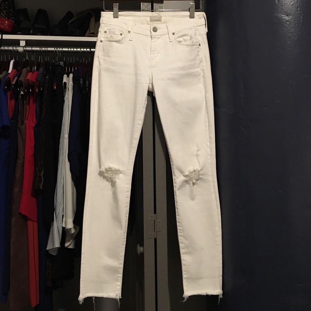 Looker Ankle white Mother jeans Size: 25