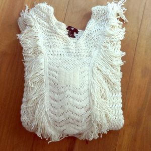 H&M Fringe Sweater