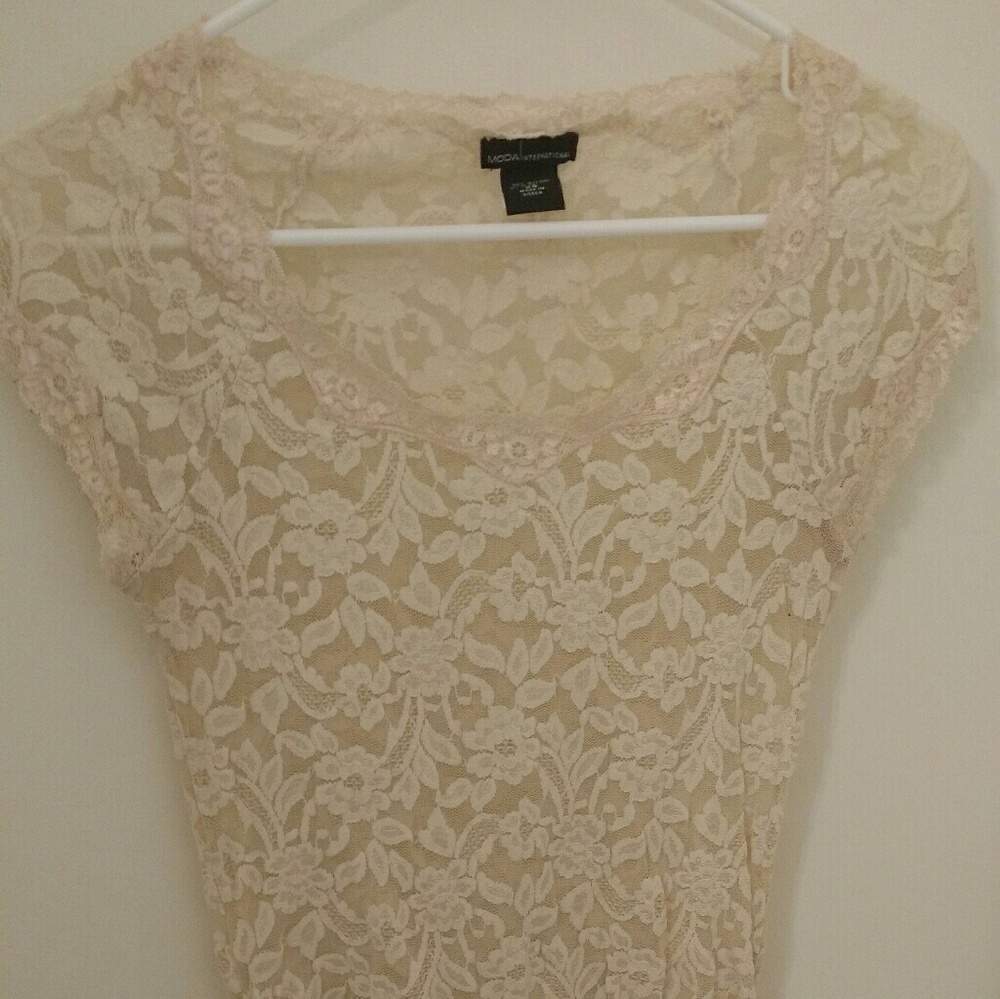 Victoria secret lace top