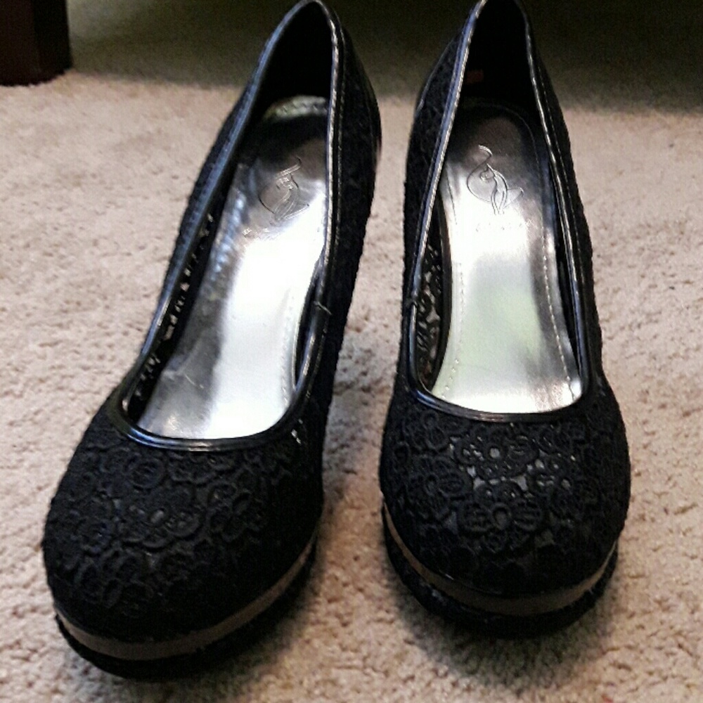 Baby Phat Lace Pumps