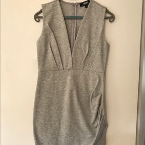 Lulu's sexy gray dress
