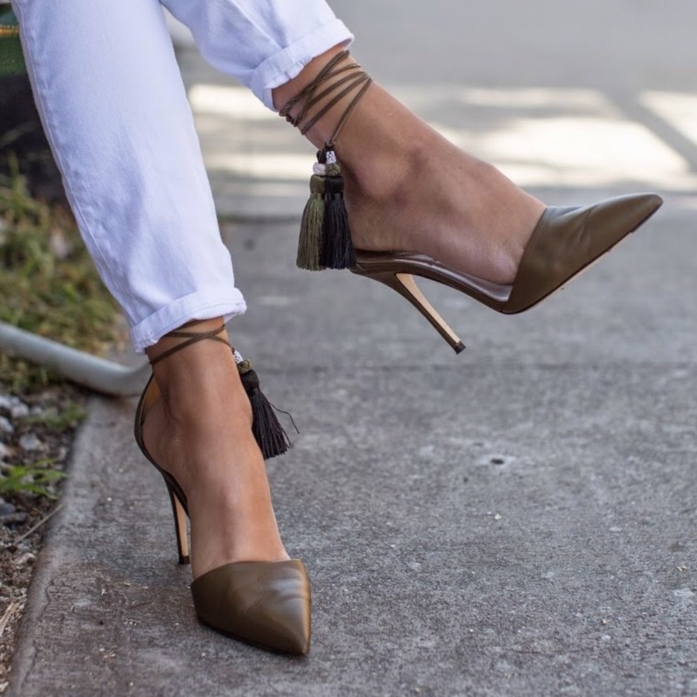 💖HP💖 Roxie Ankle-Tie Pumps