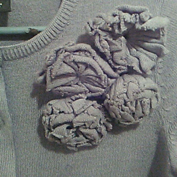 New York & Company 3/4 sleeve cardigan - Picture 2 of 3