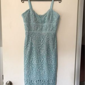 Blue Lace Dress