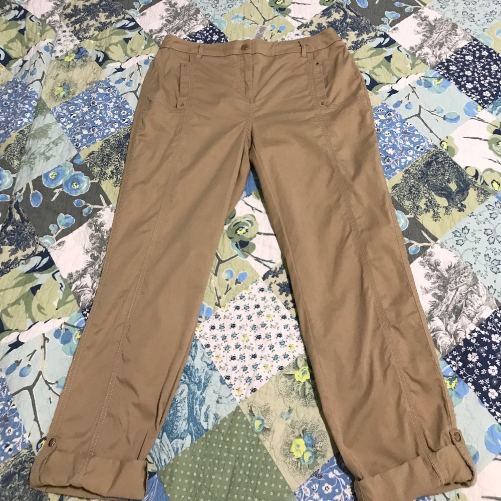 Chico’s Luxe Utility Convertible Ankle Pants