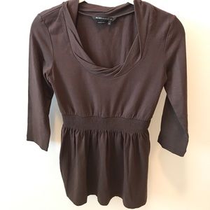 BCBG brown top