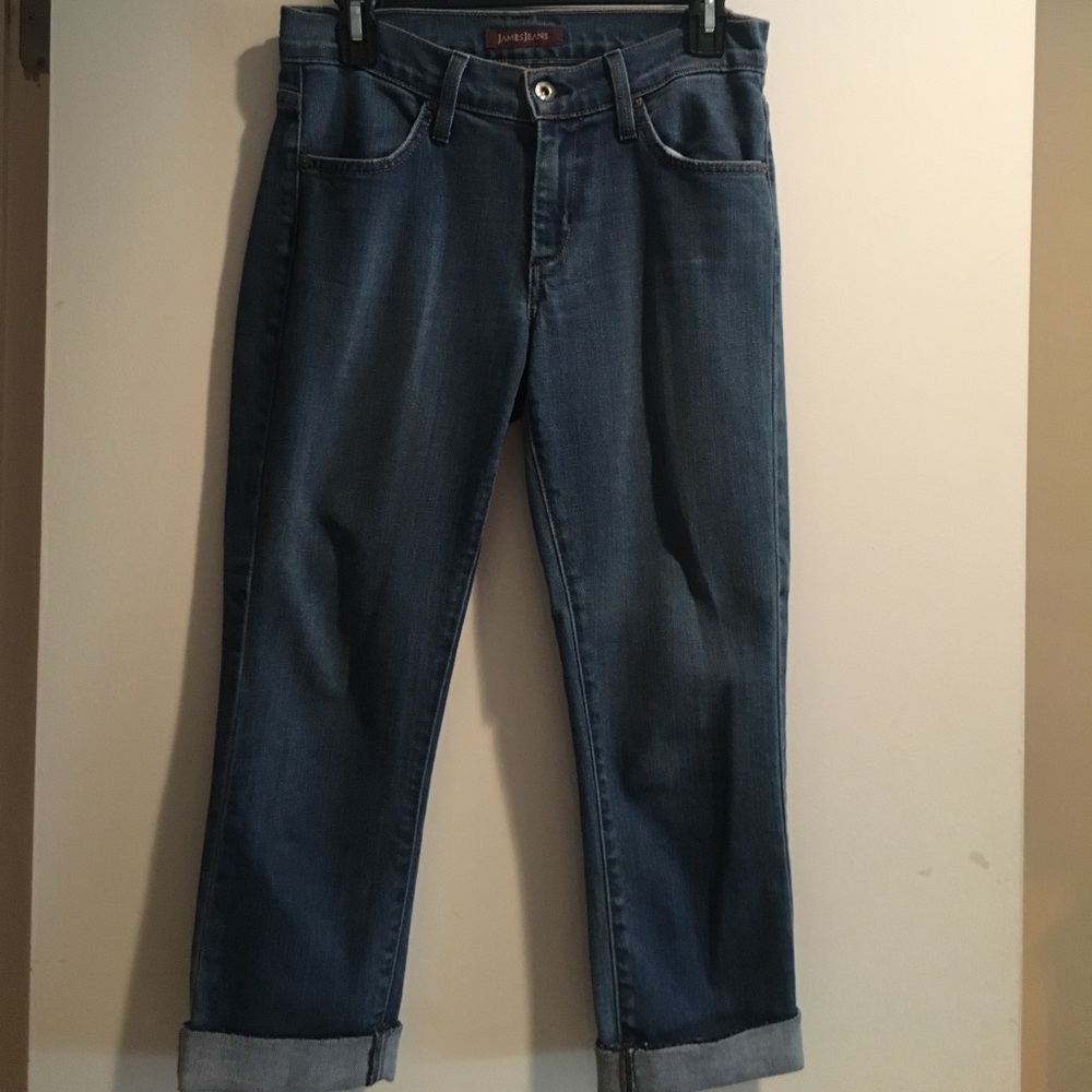James cropped jean