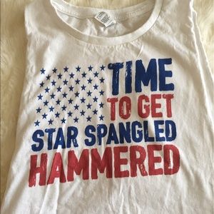 Star Spangled Hammered Tank