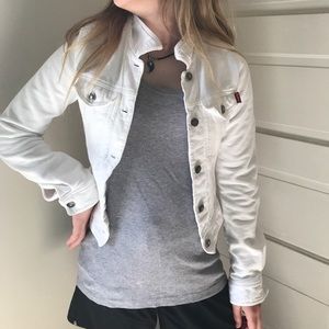 Hard Tail Jean style jacket - jersey material Sm