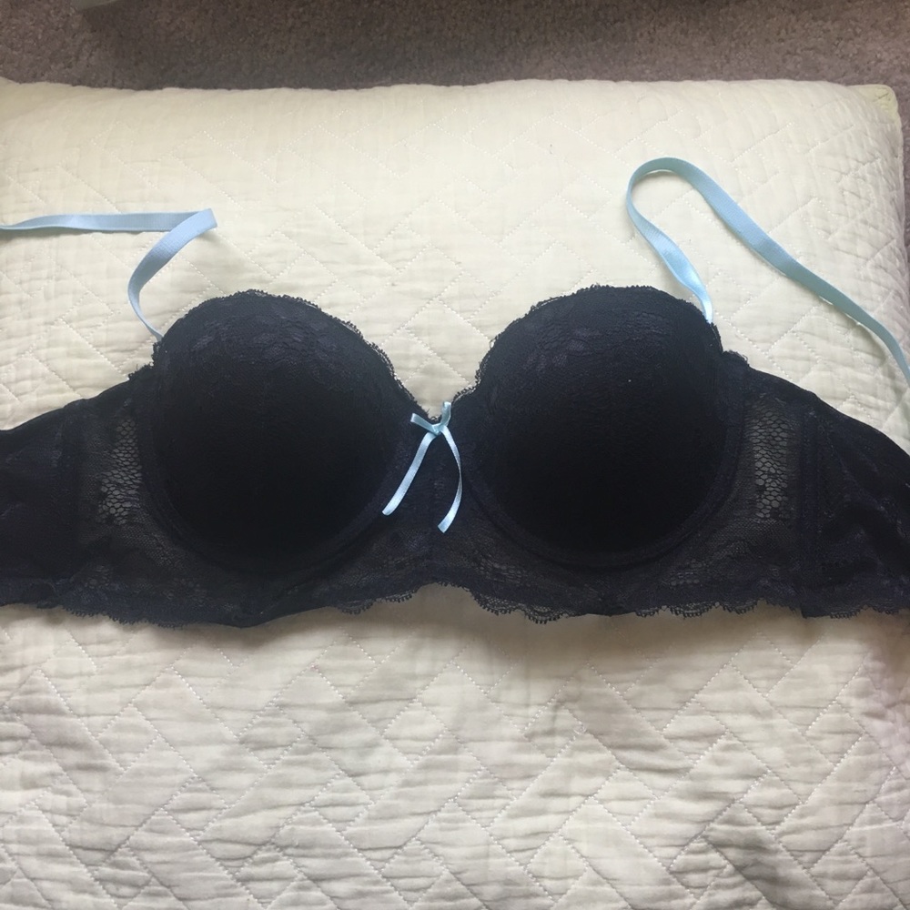 NWOT Sexy Black Padded Bra