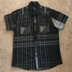 Guess button up