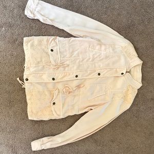 Light peach Utility jacket
