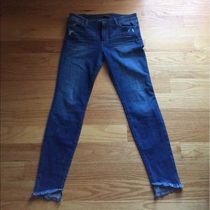 Joes Skinny Ankle Jeans with Step Hem
