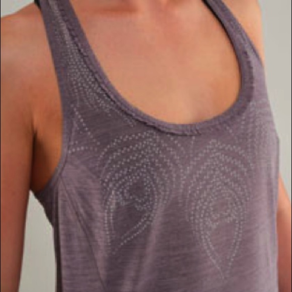 Lululemon Run Silver Bullet Sleeveless Tank