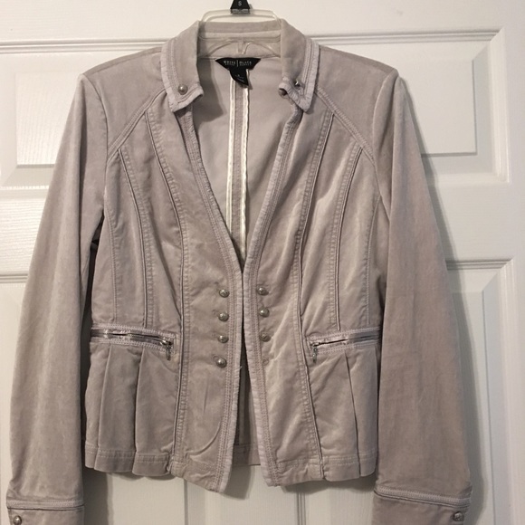 Dove gray jacket. - Picture 1 of 7