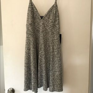 Express gray dress