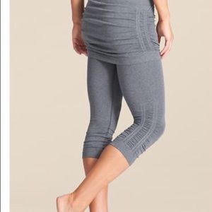 Grey leggings with built in skirt!